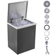 Refrigerador de gelo VEVOR Drop in Ice Chest 40L em aço inoxidável