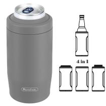 Refrigerador de Latas MoreFeel 4 en 1 de Acero Inoxidable Aislado 400 mL Refrigerador de Latas MoreFeel 4 en 1 de Acero Inoxidable Aislado 400 mL