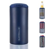 Refrigerador de latas MYTHQUATE 3 em 1 Slim para latas magras de 355 ml