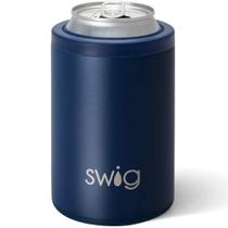 Refrigerador de latas Swig Life Standard 355ml em aço inoxidável azul marinho