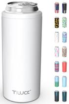 Refrigerador de latas TILUCK Skinny para cerveja Slim e Hard Seltzer 355 ml