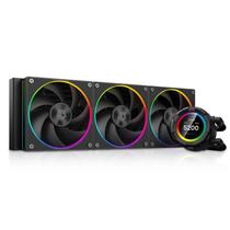 Refrigerador de líquido para CPU ID-COOLING SL360 com tela LCD 2.1 de 360 mm