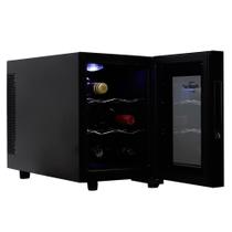 Refrigerador de Vinho Koolatron 6 Garrafas - Termoelétrico Preto 18°C