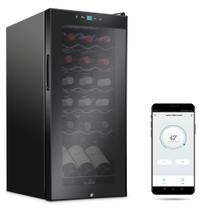 Refrigerador de vinho, refrigerador, compressor de 18 garrafas Ivation Refrigerador de vinho, refrigerador, compressor de 18 garrafas Ivation