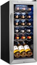 Refrigerador de vinho SCHMÉCKÉ 18 garrafas com fechadura 41C-64C
