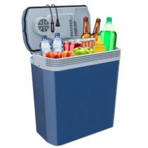Refrigerador e aquecedor elétrico portátil Ivation 24L com alça