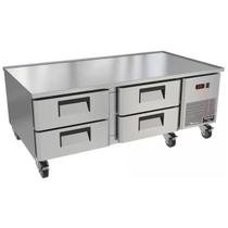 Refrigerador Elétrico Chef Base Cocção com Gavetas Prime Inox PCB150 Venâncio / 220v
