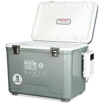 Refrigerador ENGEL 19Qt Live Bait com aerador recarregável Silver Refrigerador ENGEL 19Qt Live Bait com aerador recarregável Silver