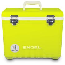 Refrigerador ENGEL UC19 18L à prova de vazamentos, amarelo hermético Refrigerador ENGEL UC19 18L à prova de vazamentos, amarelo hermético