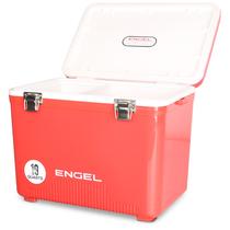 Refrigerador ENGEL UC19 18L à prova de vazamentos, hermético, vermelho Refrigerador ENGEL UC19 18L à prova de vazamentos, hermético, vermelho