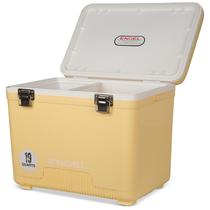 Refrigerador ENGEL UC19 19Qt, à prova de vazamentos, hermético, amarelo Refrigerador ENGEL UC19 19Qt, à prova de vazamentos, hermético, amarelo