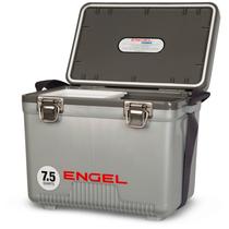 Refrigerador ENGEL UC7 7.1L à prova de vazamentos, hermético, prateado Refrigerador ENGEL UC7 7.1L à prova de vazamentos, hermético, prateado