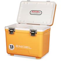 Refrigerador ENGEL UC7 7.5Qt à prova de vazamentos, amarelo hermético