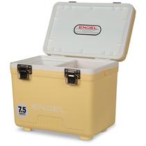 Refrigerador ENGEL UC7 7,5 qt, à prova de vazamentos, amarelo hermético Refrigerador ENGEL UC7 7,5 qt, à prova de vazamentos, amarelo hermético