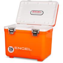 Refrigerador ENGEL UC7 7,5 Qt, à prova de vazamentos, laranja hermético Refrigerador ENGEL UC7 7,5 Qt, à prova de vazamentos, laranja hermético