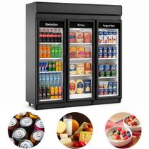 Refrigerador Expositor ACFM 1220 Auto Serviço Bebidas Frios Iogurtes 1350L Fricon Refrigerador Expositor ACFM 1220 Auto Serviço Bebidas Frios Iogurtes 1350L Fricon