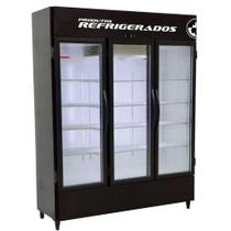 Refrigerador Expositor Bebidas Vertical 3 Portas de Vidro 220v