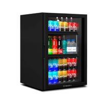 Refrigerador Expositor Frigobar 115 Litros All Black 220V VB11RL Metalfrio