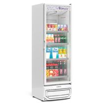 Refrigerador/Expositor Vertical 1 Porta 445L Conveniência GCVR-45 BR Branco Gelopar - Porta de Vidro + Iluminação LED