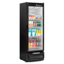 Refrigerador/Expositor Vertical 1 Porta 445L Conveniência GCVR-45 PR Preto Gelopar - Porta de Vidro + Iluminação LED Refrigerador/Expositor Vertical 1 Porta 445L Conveniência GCVR-45 PR Preto Gelopar - Porta de Vidro + Iluminação LED