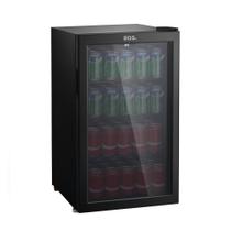 Refrigerador Expositor Vertical 124l Eco Gelo Preto Eev120p 127v - Eos 127v