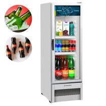 Refrigerador Expositor Vertical 256L Slim VB25 Com LED Metalfrio Refrigerador Expositor Vertical 256L Slim VB25 Com LED Metalfrio