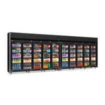 Refrigerador Expositor Vertical 3920 Litros Preto 220V Gelopar GEAS-10P LB Refrigerador Expositor Vertical 3920 Litros Preto 220V Gelopar GEAS-10P LB