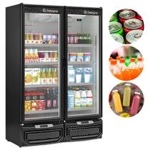 Refrigerador Expositor Vertical 957 Litros GCVR-950 2 Portas Gelopar