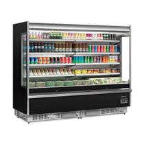 Refrigerador/Expositor Vertical Aberto "Topázio" GSTO-2400 TI - Tipo Inox 1943 Litros Iluminação LED - Gelopar