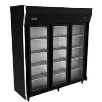 Refrigerador/Expositor Vertical Auto Serviço VCFRV30 - 3 Portas 1169 Litros Ar Forçado 2 a 7C - Venâncio