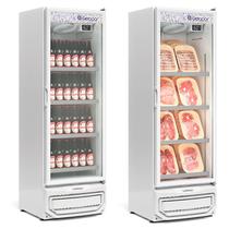 Refrigerador/Expositor Vertical Conveniência Cerveja E Carnes GCBC-45 BR Branco Gelopar 445 Litros Frost Free