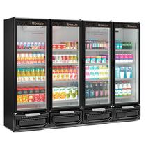 Refrigerador/ Expositor Vertical Conveniência GCVR-1950 PR Preto 1979 Litros Gelopar Refrigerador/ Expositor Vertical Conveniência GCVR-1950 PR Preto 1979 Litros Gelopar