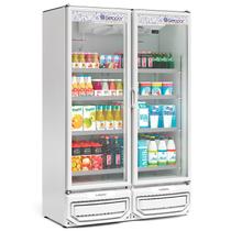 Refrigerador/ Expositor Vertical Conveniência GCVR-950 BR Branco 957 Litros Gelopar