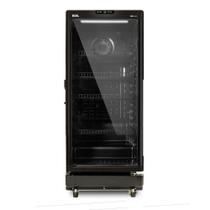 Refrigerador Expositor Vertical EOS 198 Litros Eco Gelo Digital All Black EEV200P 220V