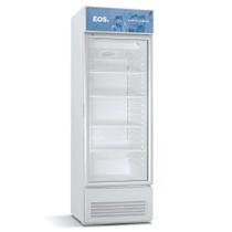 Refrigerador Expositor Vertical EOS Eco Gelo 268L EEV300B Branco 110V