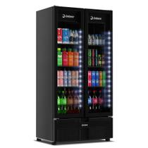 Refrigerador Expositor Vertical G326 751L Todo Preto 2 Portas Vidro Inverter Bivolt - Imbera Refrigerador Expositor Vertical G326 751L Todo Preto 2 Portas Vidro Inverter Bivolt - Imbera