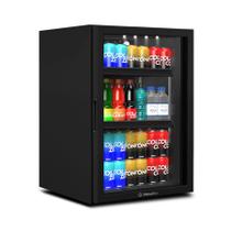 Refrigerador Expositor Vertical para Bebidas 106 e 115 Litros VB11RL Preto 220V Metalfrio