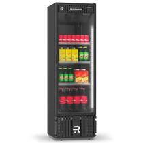 Refrigerador/ Expositor Vertical Visa Cooler VCM-400 PV All Black - Ar Forçado 0ºC a 7ºC Iluminação Led 400L - Refrimate