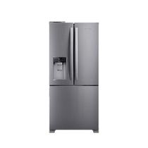 Refrigerador French Door Brastemp de 03 Portas Frost Free com 544 Litros e Água e Gelo na Porta Inox - BRH85MK