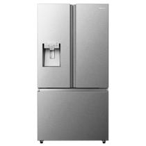 Refrigerador French Door Hisense de 03 Portas Frost Free com 536 Litros Inox - RF-79W1AIQS