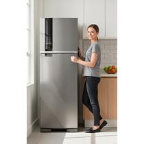 Refrigerador Frost Free Duplex Inox 400L com Freeze Control