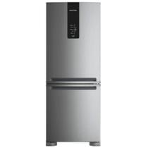 Refrigerador / Geladeira Brastemp BRE57FK 447L 2 Portas Frost Free Inverse Inox