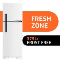 Refrigerador/Geladeira Brastemp Duplex 375L BRM44HB, Frost Free, Compartimento Extrafrio Fresh Zone, Branco