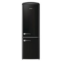 Refrigerador Gorenje Retro Collection Ion Generation 2 Portas Inverse Preto 220V ONRK192BK