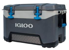 Refrigerador Igloo BMX 52 Litros - Carbonite Cinza e Azul Refrigerador Igloo BMX 52 Litros - Carbonite Cinza e Azul
