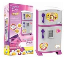 Refrigerador infantil Pop Casinha Flor 50 cm - Xalingo