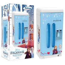 Refrigerador Infantil Xalingo Frozen II C/ Acessórios Branco E Azul