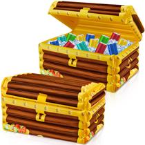 Refrigerador inflável Treasure Chest Cunhill Pirate Party 23x15x13cm