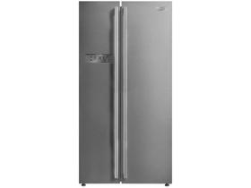 Refrigerador Midea Frost Free Side by Side 528 Litros Inox MD-RS587FGA041 127 Volts