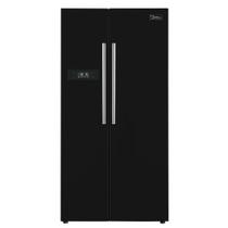 Refrigerador Midea Side By Side 528L Preta MD-RS587FGA22